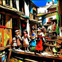 Old. Puppets. Colony.