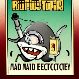 Mad scientist rat electricity