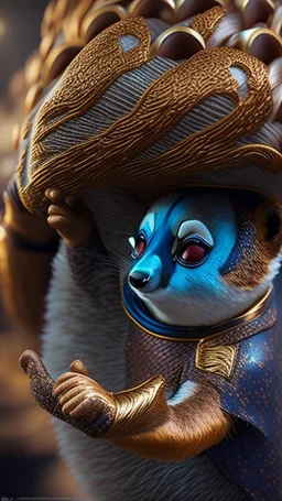 Super hero Meerkatman, hyper-realistic, intricate detail, novelty, full body, cinematic, 4k