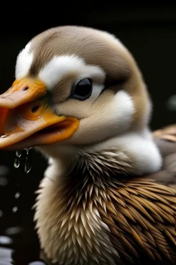 2 crying duck