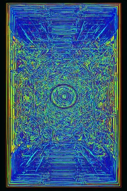 quantum restructuring; neo-surrealistic optical art