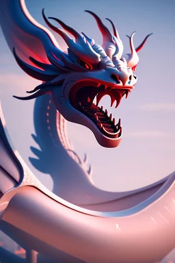 Chinese dragon, futuristic, cinematic, 8k quality