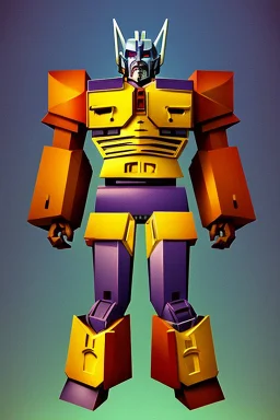 Fotoretrato de un transformer de 1980, debe ser algo decadente. Vibrante en colores, solo su cara es un retrato. Divoced, divorciado, depresivo, Rounded autobot, optimus prime. Animé. Wasted drunk. Yellow, fun. Cosmos.