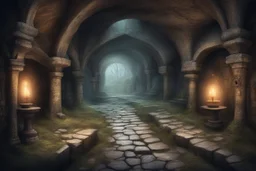 fantasy medieval underground