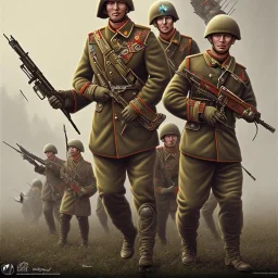 Soviet soldiers