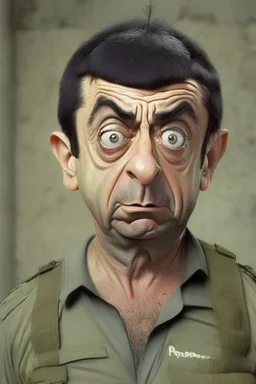 rambo as mr bean