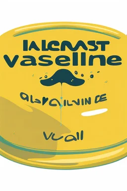 a picture of a guy bathing in a big yellow Vaseline jar, he is in a adventure park with his girlfriend, art style cal arts, simple character design, round mouths non tapering lines, minimalist and fluid