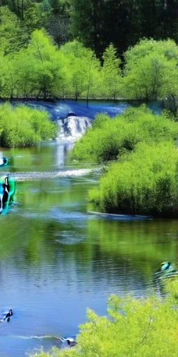 eau travail pêche