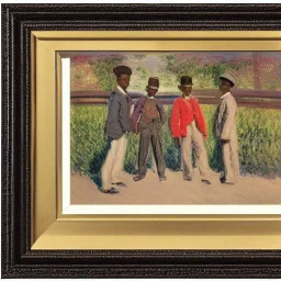 Wealthy African American boys by monet