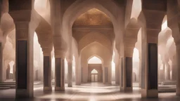 A very luxurious mosque from the ancient Islamic heritage