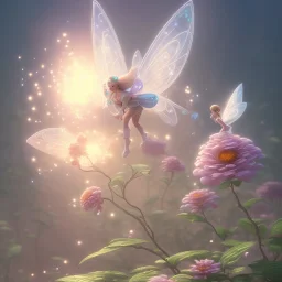 subtle transparent fairy flower in a galactic ambiance, delicate colors, in the foreground, full of details, smooth，soft light atmosphere, light effect，vaporwave colorful, concept art, smooth, extremely sharp detail, finely tuned detail, ultra high definition, 8 k, unreal engine 5, ultra sharp focus