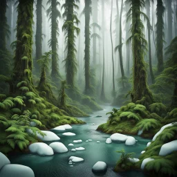 Arctic rain forest