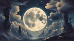 ночь луна тайна