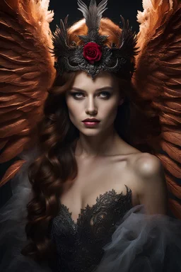 To live is to die, beautiful women as the angel and the demon , RAW foto, natural vivid colors, dynamic light and shadow, very detailed scene with intricate details,