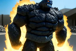 fantastic four the thing made out of biochar