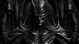 batman in giger style