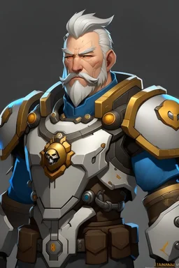 reinhardt di overwatch arma versione leone cinese