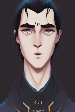 black hair freckles blue eyes young wizard beardsley