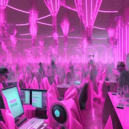 cyber party pink