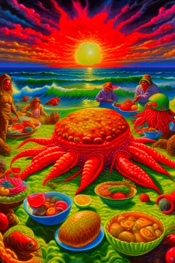 Clambake Freakout on Acid; Surrealism