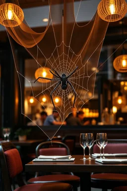 if spider silk was a restaurant
