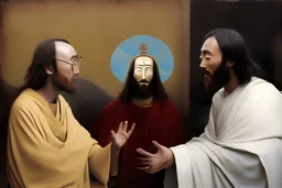 Jézus találkoznak Dalai Láma
