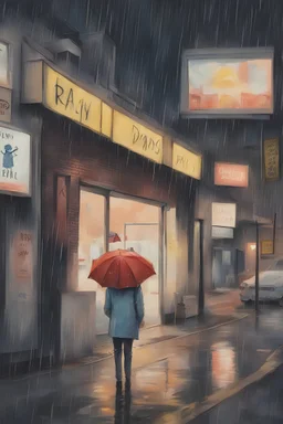 下雨天