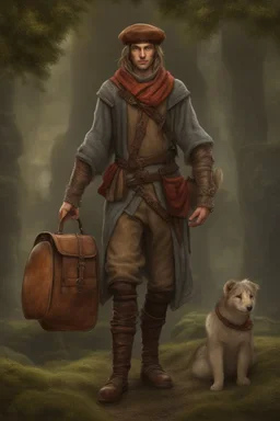 Fantasy Medieval Traveler Male