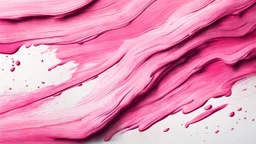 Hyper Realistic Pink Texture on White-Grungy-Brush-Strokes-Background