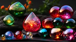 photorealistic , sparkling magical fantasy crystal glass fairy, very detailed, amazing quality, intricate, cinematic light, highly detail, beautiful, surreal, dramatic, galaxy fantasy colors <lora:ral-opal-sdxl:1> ral-opal