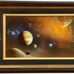 Louis Philippe Crepin, space, stars, planets