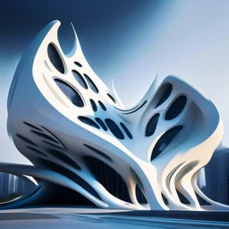 Ant architecture style Zaha Hadid 4k