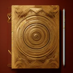 cover of an ancient ornate intricate spell book, cinematic, realistic, intricate details, photorealistic, octane render, 8k, artstation