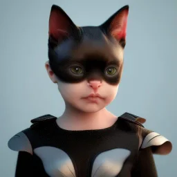 Baby cat woman cute