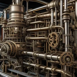 intricate pipe machine