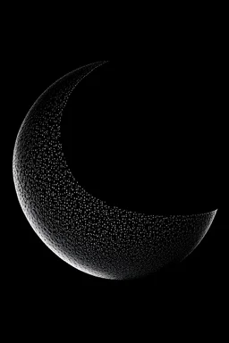 crescent of the moon