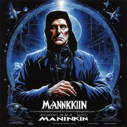 Title "DREAMS OF A MANNIKIN" 2004 movie poster design by Drew Struzan, art by Michael Whelan, visceral dark cosmic horror film by "THOMAS LIGOTTI", Die into them you simple Manikin!, confusion of dreams vs reality, ultra dramatic, horror movie aesthetic, ultra quality, produced by David Cronenberg.