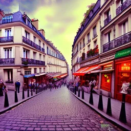 paris, montmartre, photography, tilt shift