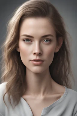 photorealistic lifelike beautiful young woman