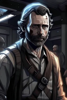 Rick grimes in star wars