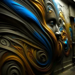 Street Graffiti Art.