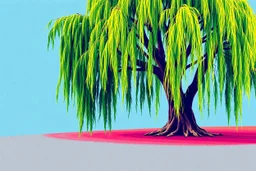 pop art pixels 1000 images willow tree absract