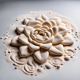 A Flower made of Flour