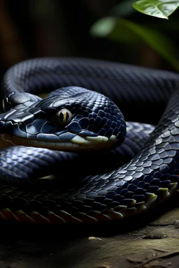 A black snake
