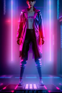 Blade runner portrait, Asian cyber woman:: symmetry photography, cyberpunk, pink hair, makeup, long line eye, light iris eye, :: latex coat :: cinematic, Ultra realistic, dark scene, soft color, highly detailed, unreal engine 5, RTX, ultra detail, 3d, finely drawn, high definition.