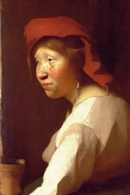 Carel Fabritius woman