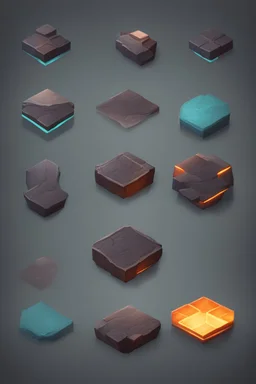 A game asset hexagon.