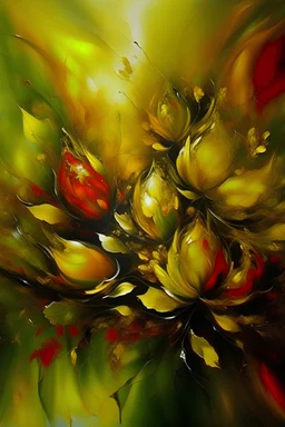 art painting, abstract, , botanical, gold, the ultimate expression of savor-faire, museum collection, world famous painting