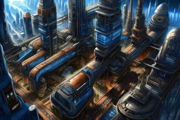 Journey into the heart of innovation! Picture a sprawling metropolis where skyscrapers are constructed from giant keyboards, each key pulsating with the energy of endless possibilities.