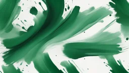 Hyper Realistic Dark-Green-Brush-Patches on white-brush-strokes-background